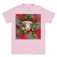 Bubblegum Pink Christmas merino Classic Tee - BarkalooDesign