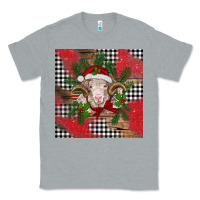 Heather Grey Christmas merino Classic Tee - BarkalooDesign