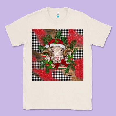 Christmas Merino Classic Tee Designed By Barkaloodesign
