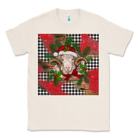 Natural Christmas merino Classic Tee - BarkalooDesign