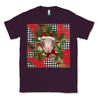 Plum Christmas merino Classic Tee - BarkalooDesign