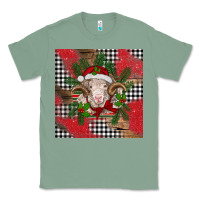 Sage Christmas merino Classic Tee - BarkalooDesign