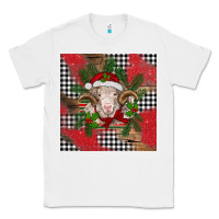 White Christmas merino Classic Tee - BarkalooDesign