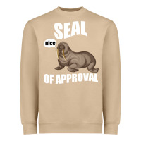 Mushroom Seal nice Of Approval Heavyweight Sweatshirt - Bettercallsaul