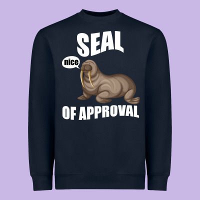 Seal Nice Of Approval Heavyweight Sweatshirt Designed By Bettercallsaul