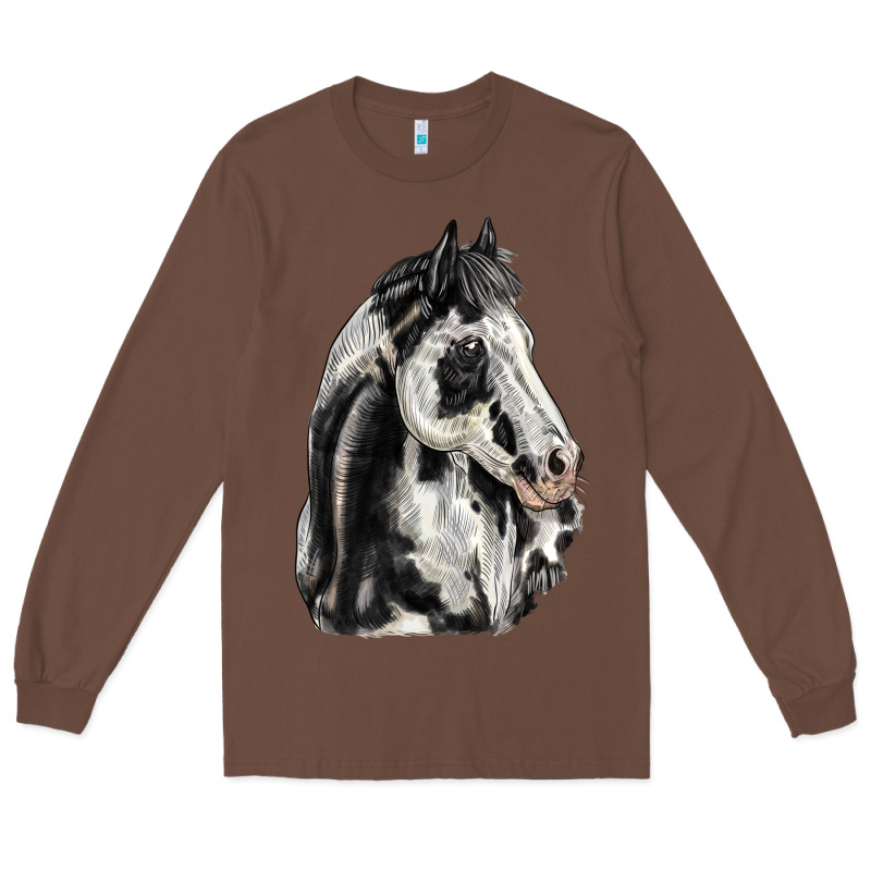 Paint Horse Long Sleeve Tee by LillyAllenDesigns | Teevron