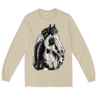 Mushroom paint horse Long Sleeve Tee - LillyAllenDesigns