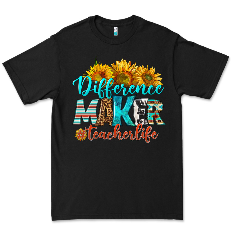 Difference Maker Teacher Life Premium Tee by BundleAndBundleShop | Teevron