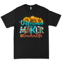 Black difference maker teacher life Premium Tee - BundleAndBundleShop