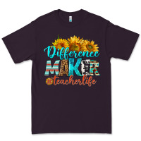 Plum difference maker teacher life Premium Tee - BundleAndBundleShop