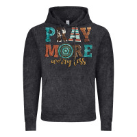 Vintage Black pray more worry less Vintage Hoodie - Artiststas