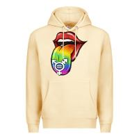 Pina Colada Pride LGBT Sign Tongue Premium Hoodie - Jasminsmagicworld