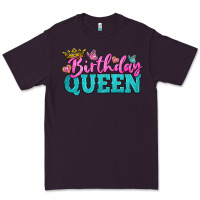 Plum birthday queen Premium Tee - BundleAndBundleShop