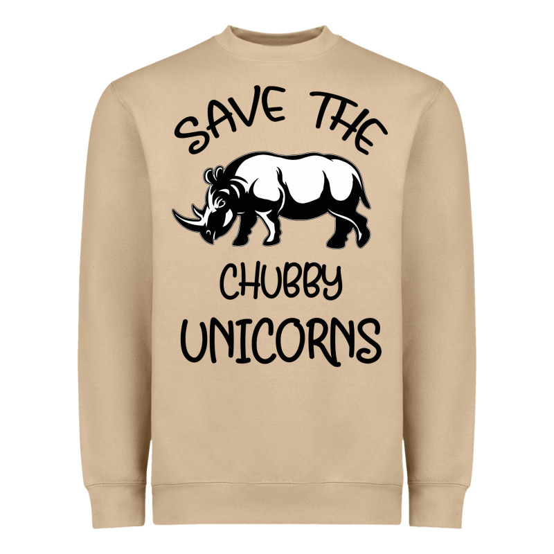 Save The Chubby Unıcorns Heavyweight Sweatshirt by Bettercallsaul | Teevron