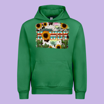 Howdy Serape And Sunflower Urban Hoodie Designed By Ranaportraitstore