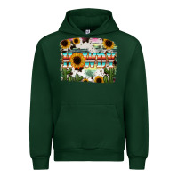 Forest Green Howdy Serape And Sunflower Urban Hoodie - RanaPortraitStore