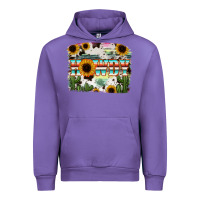 Tulip Howdy Serape And Sunflower Urban Hoodie - RanaPortraitStore