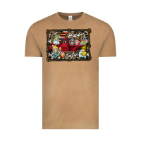 Vintage Camel Happy Easter Vintage Tee - CowhideDigitalArt