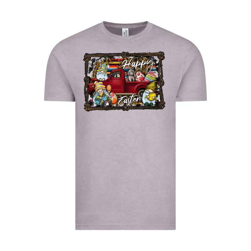 Happy Easter Vintage Tee by CowhideDigitalArt | Teevron