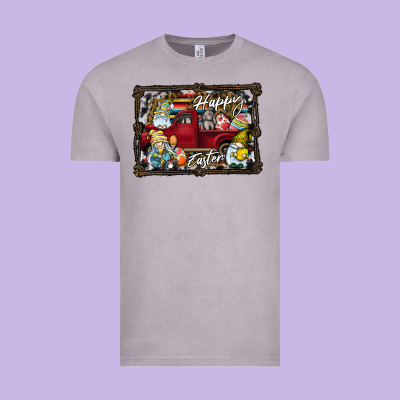 Happy Easter Vintage Tee Designed By Cowhidedigitalart