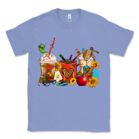 Colony Blue Teacher Coffee Cups Classic Tee - FaDigitalArtStudio