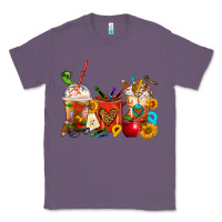 Lavender Teacher Coffee Cups Classic Tee - FaDigitalArtStudio