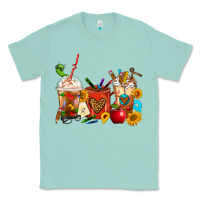 Seafoam Teacher Coffee Cups Classic Tee - FaDigitalArtStudio