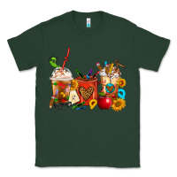 Sports Green Teacher Coffee Cups Classic Tee - FaDigitalArtStudio
