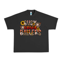 Pigment Black Busy Raising Ballers Urban Heavy Tee - CowhideDigitalArt