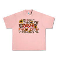 Salmon Busy Raising Ballers Urban Heavy Tee - CowhideDigitalArt