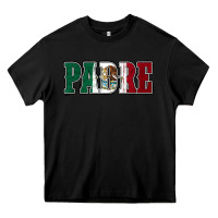 Black Mexican Flag Padre Heavy Core Tee - Jasminsmagicworld