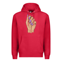 Cardinal nail Premium Hoodie - BarkalooDesign