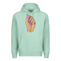 Seafoam nail Premium Hoodie - BarkalooDesign