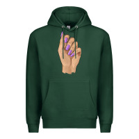 Sports Green nail Premium Hoodie - BarkalooDesign