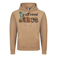 Vintage Coffee y'all need jesus Vintage Hoodie - Artiststas