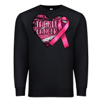 Black tackle cancer Premium Sweatshirt - RanaPortraitStore