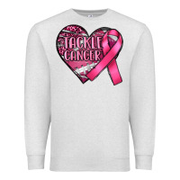 Oatmeal Heather tackle cancer Premium Sweatshirt - RanaPortraitStore