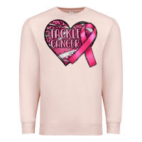 Pale Pink tackle cancer Premium Sweatshirt - RanaPortraitStore