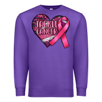 Purple tackle cancer Premium Sweatshirt - RanaPortraitStore