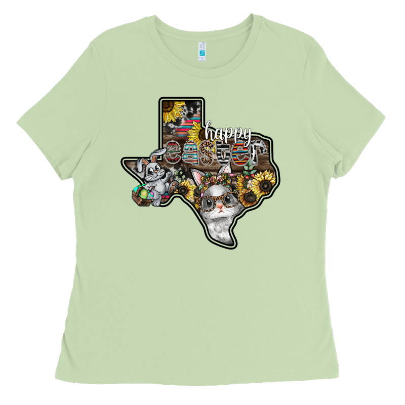 Happy Easter Texas Ladies Tee by CowhideDigitalArt | Teevron