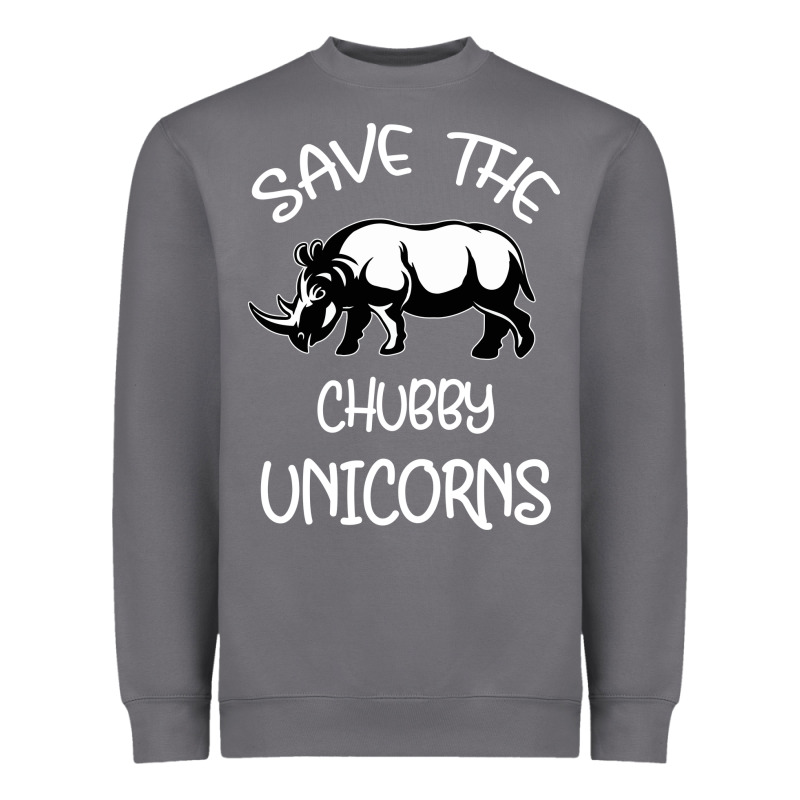 Save The Chubby Unıcorns Heavyweight Sweatshirt by Bettercallsaul | Teevron