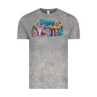 Cloud Rock happy easter coffee Vintage Tee - CowhideDigitalArt