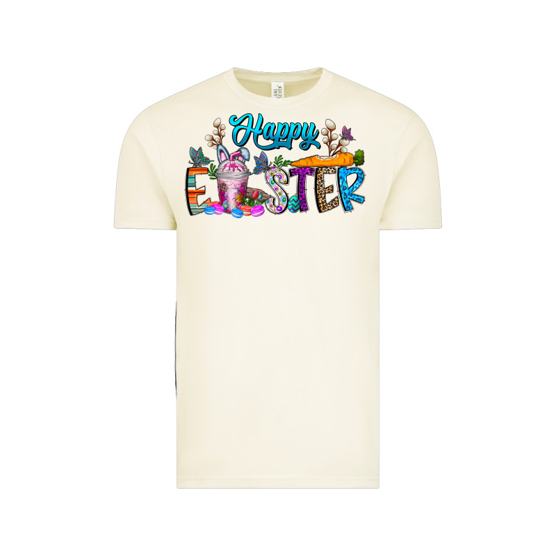 Happy Easter Coffee Vintage Tee by CowhideDigitalArt | Teevron