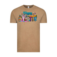 Vintage Coffee happy easter coffee Vintage Tee - CowhideDigitalArt