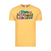 Vintage Mustard happy easter coffee Vintage Tee - CowhideDigitalArt