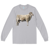 Moon Dust katahdin sheep Long Sleeve Tee - LillyAllenDesigns