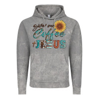Cloud Rock give me coffee and jesus Vintage Hoodie - Artiststas