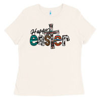 Bone Happy Easter Ladies Tee - CowhideDigitalArt