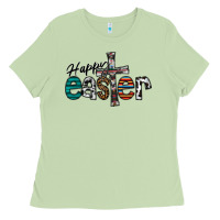 Matcha Happy Easter Ladies Tee - CowhideDigitalArt