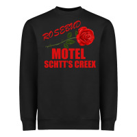 Black rosebud  motel schtts creex Heavyweight Sweatshirt - Bettercallsaul